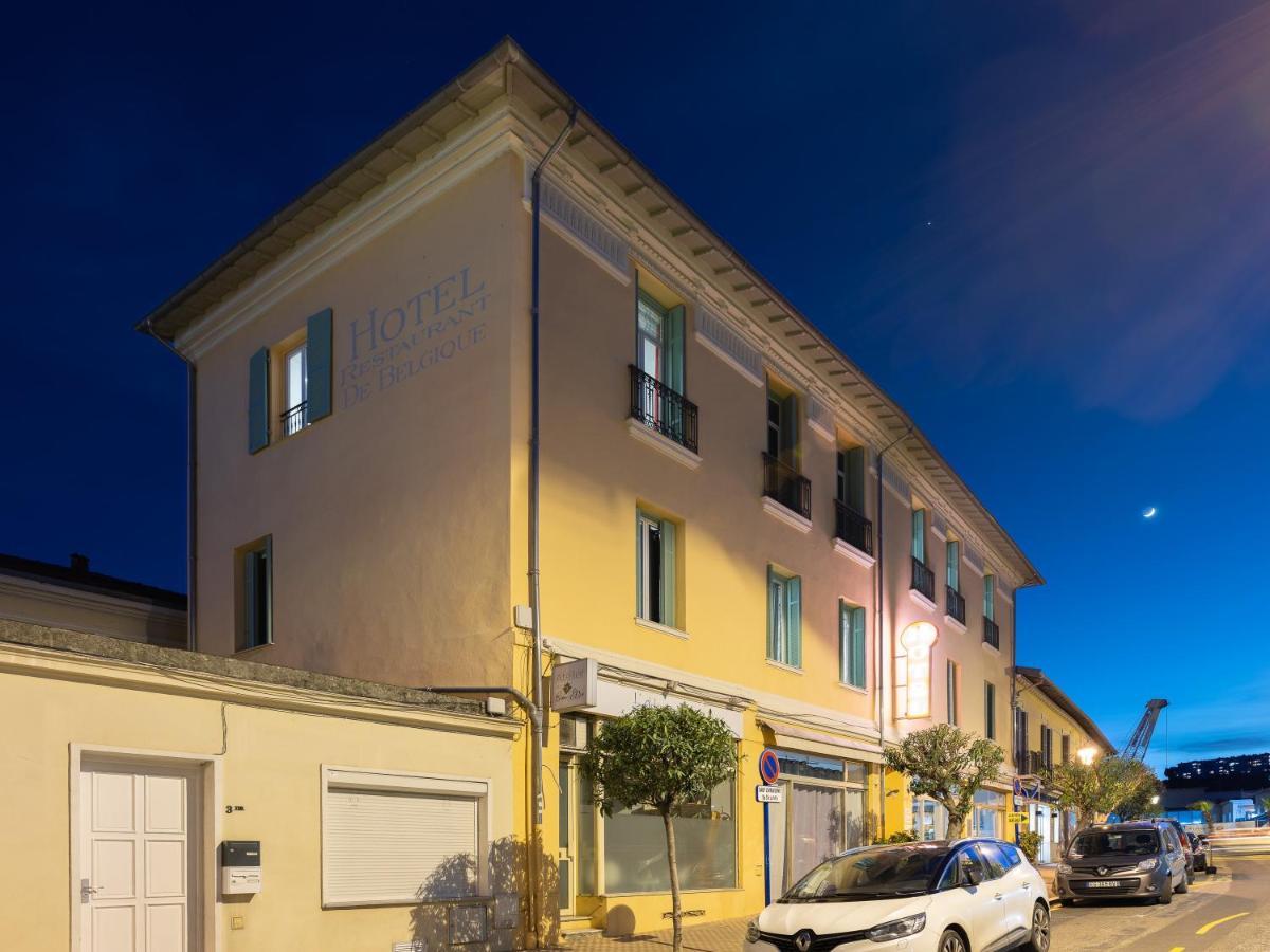Hotel De Belgique A Menton Bagian luar foto